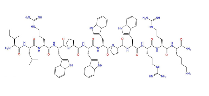 Can the antimicrobial peptide Omiganan also achieve antibacterial effects