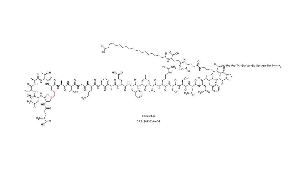 Eloralintide  vendor/2883634-40-8/Peptide customization