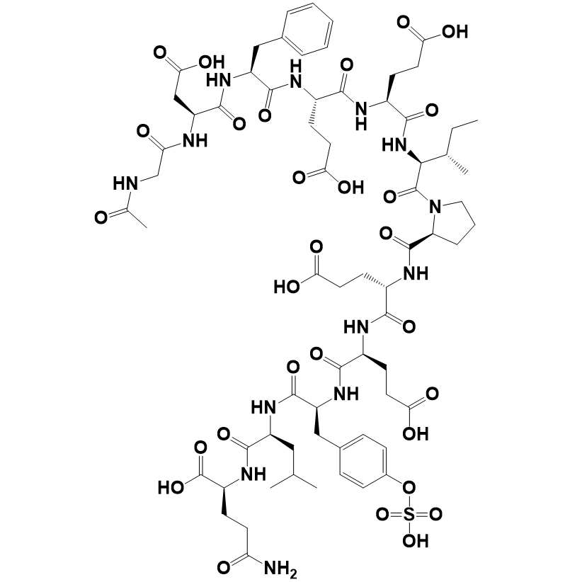 Acetyl-Hirudin (54-65) (sulfated)/125441-00-1/Peptide preparation