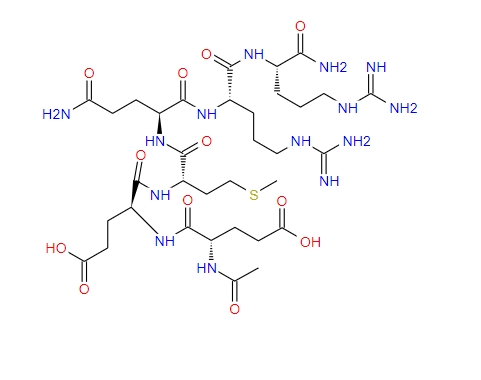 The effect of a hexapeptide (Aki relin)