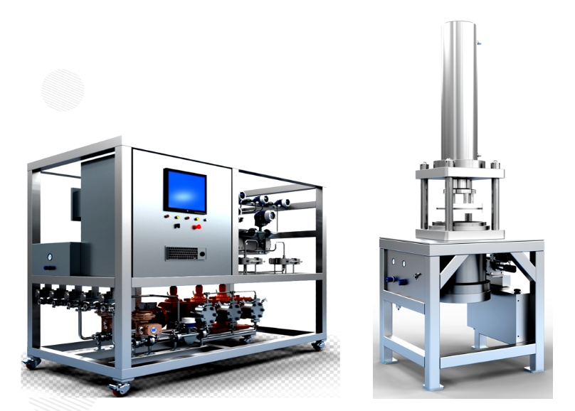 Industrial preparative chromatography