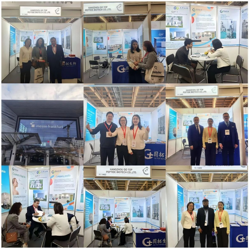 Go Top Biotech Makes Its Debut at CPHI Frankfurt 2025, Connecting European Business Opportunities Through End-to-End Supply Chain Services