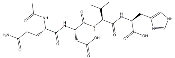 A liquid phase method for acetyl tetrapeptide -9