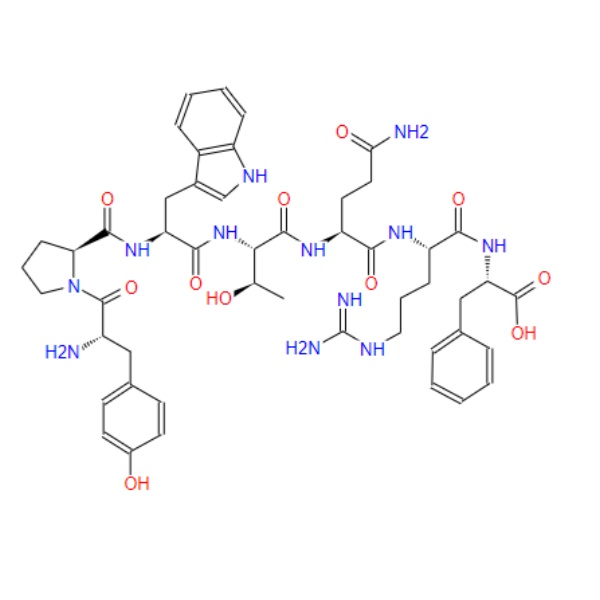 Hemorphin-7, peptide synthesis, go top peptide